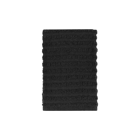 Royale Solid Dish CLoth 100% Cotton Terry Black